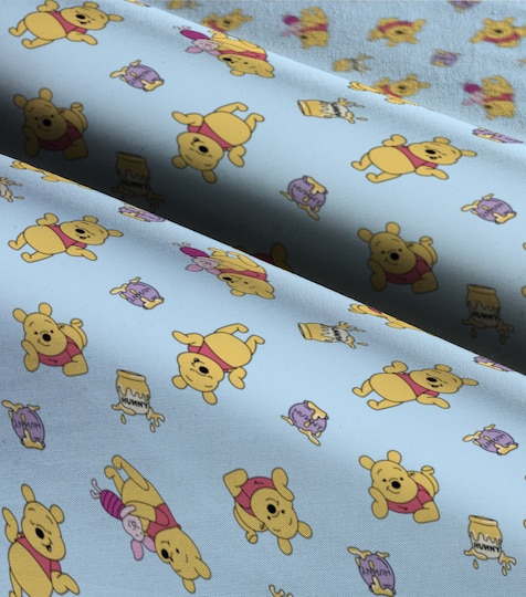 Disney® Pooh & Piglet Hunny Fleece Fabric